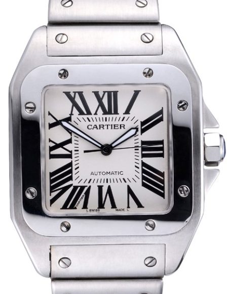 Swiss Cartier Santos Galbee Stainless Steel  622063