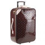 Louis Vuitton Brown Vernis Pegase 55