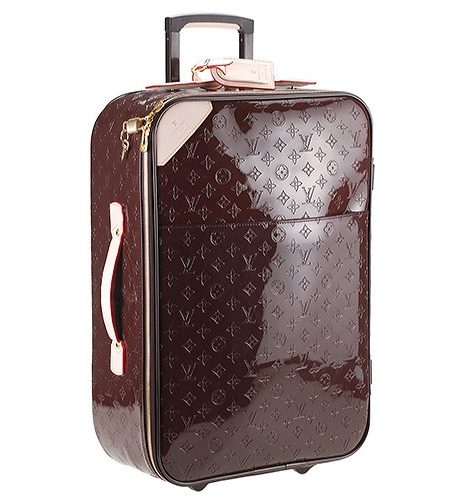 Louis Vuitton Brown Vernis Pegase 55