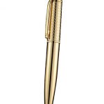 Cartier Gold Embossed Upper Body Gold Ballpoint Pen  622762