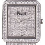 Piaget Swiss Limelight Diamonds Encrusted Stainless Steel Watch 80295