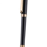 Bentley Gold Rimmed Black Ballpoint Pen  622790