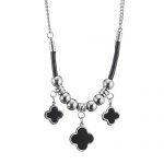 Van Cleef Magic Alhambra Silver Necklace 700694