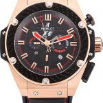 Hublot Big Bang King Power Formula 1 Gold Case Black Dial 622249