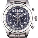 Breitling Navitimer Stainless Steel Strap Black Dial 98236