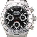Rolex Daytona Lady Stainless Steel Case Black Dial Tachymeter