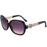 Givenchy Square Diamond Logo Black Sunglasses 307827