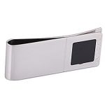 Bvlgari Replica Engraved Silver Money Holder Clip