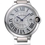 Swiss Cartier Ballon Bleu White Dial Stainless Steel Case Steel Bracelet  622672