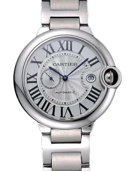 Swiss Cartier Ballon Bleu White Dial Stainless Steel Case Steel Bracelet  622672