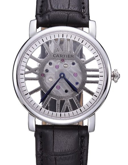 Cartier Rotonde Skeleton Flying Tourbillon Black 621972