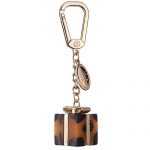 Louis Vuitton Replica Brown/Black Ceramic & Rose-Gold Gift Box Bag Charm