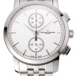 Swiss Vacheron Constantin Patrimony Traditionnelle Chronograph White Dial Stainless Steel Case And Bracelet 1453755