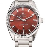 Omega Globemaster Brown Dial Stainless Steel Case And Bracelet