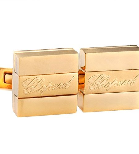 Chopard Logo Business Gold Cufflinks 700667