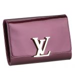 Louis Vuitton Monogram Vernis Neo Sobe Clutch Louise Plum