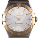 Omega Constellation White Dial Two Tone Band som90  621470