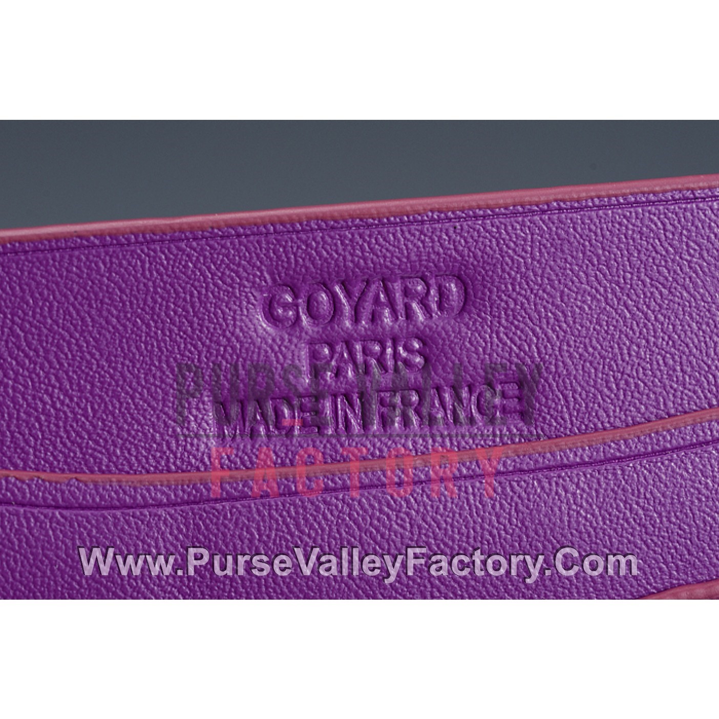 Goyard Purple Card Holder 18926604