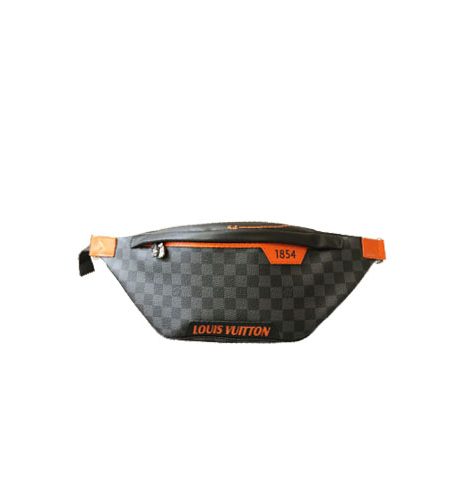 LOUIS VUITTON Damier Graphite Belt Bag N44445