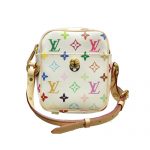 LOUIS VUITTON RIFT SHOULDER BAG MONOGRAM MULTICOLOR WHITE M40055