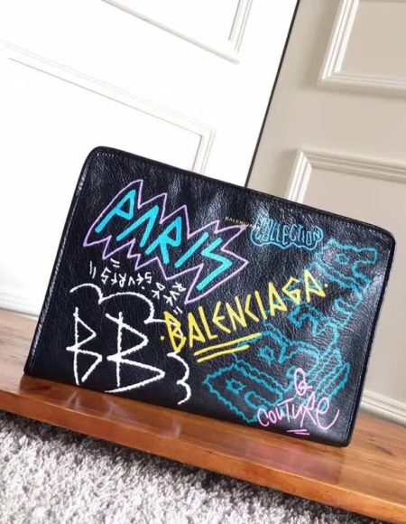 Balenciaga GRAFFITI BAZAR Clutch bag