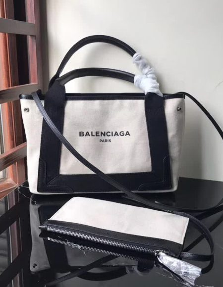 Balenciaga Navy Cabas