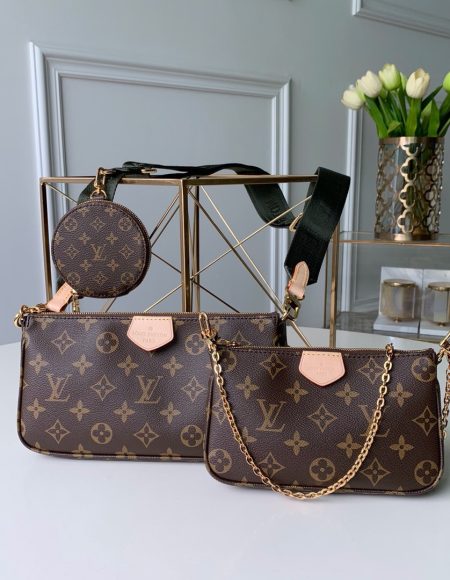 LOUIS VUITTON MULTI POCHETTE ACCESSORIES Dark Green