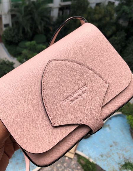 Burberry Equestrian Shield Leather