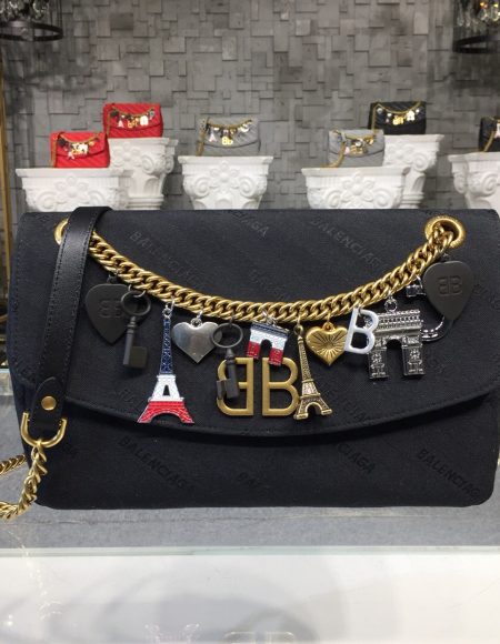 Balenciaga Lock Round