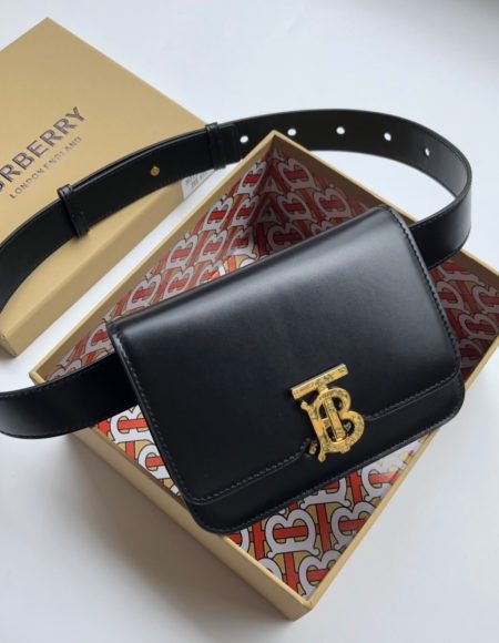 Burberry Belted Leather TB Bag