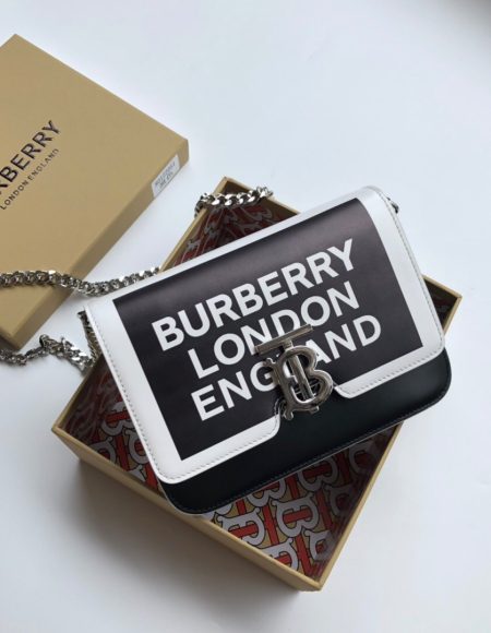Burberry Belted Leather TB Bag
