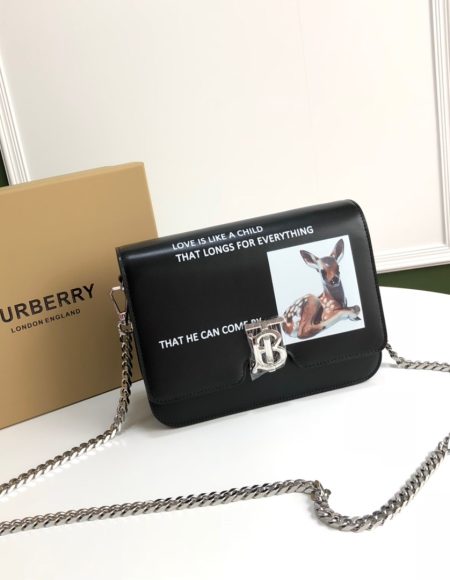Burberry Belted Leather TB Bag