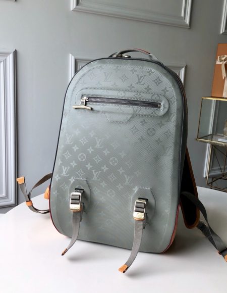 LOUIS VUITTON Titanium Backpack