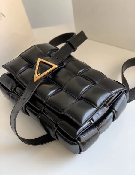 BOTTEGA VENETA PADDED CASSETTE BAG Black
