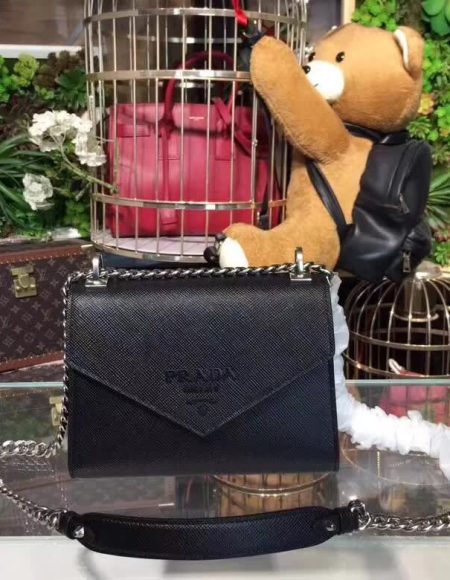 prada monochrome saffiano