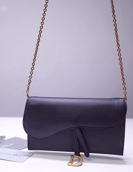 DIOR OBLIQUE SADDLE CLUTCH