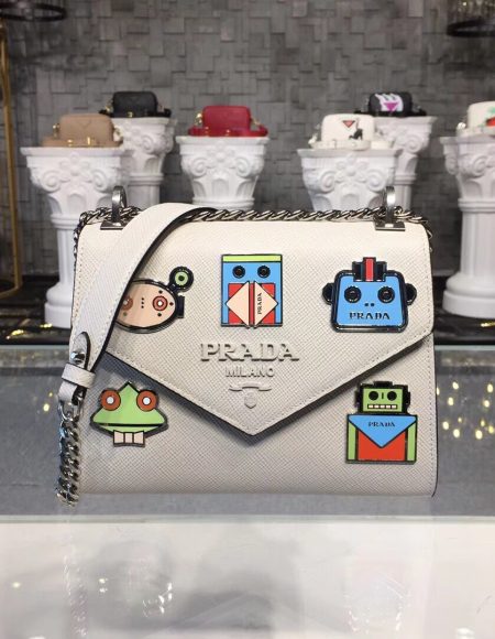 Prada Monochrome Logo