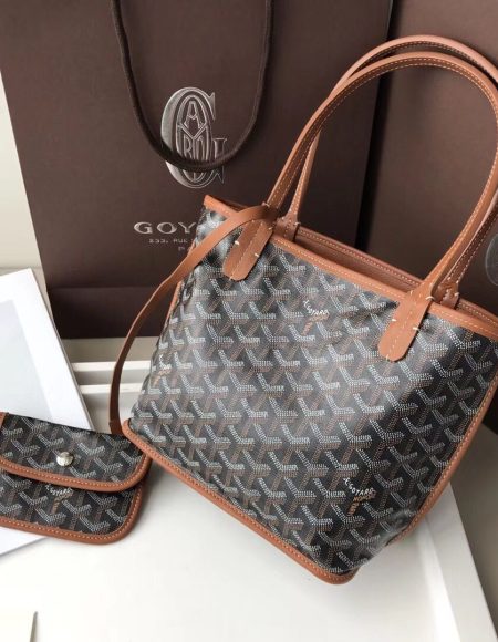 Goyard Saint Louis mini Tote Bag Canvas  Reversible