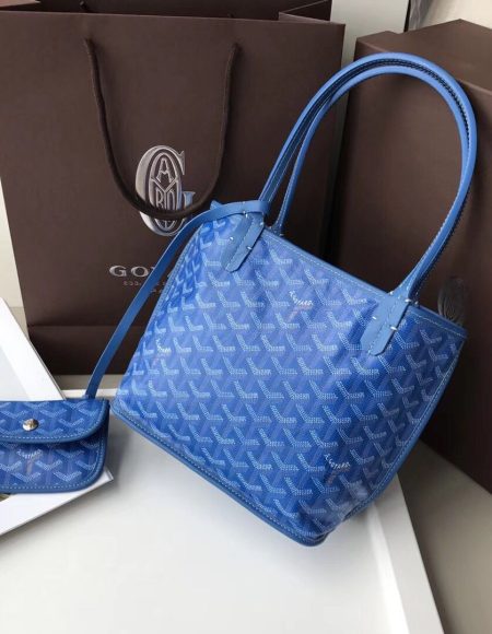 Goyard Saint Louis mini Tote Bag Canvas  Reversible