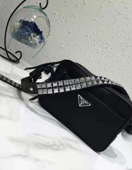 Prada Nylon Shoulder Bags