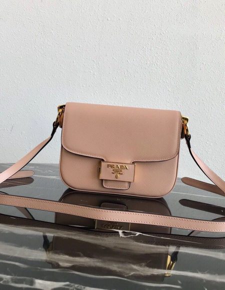 Prada Spazzolato Shoulder Bag