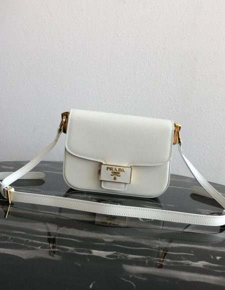 Prada Spazzolato Shoulder Bag
