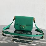 Prada Spazzolato Shoulder Bag
