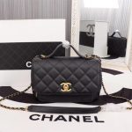 Chanel caviar Tote Bag 25691 black