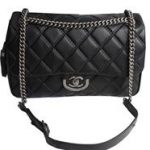 Chanel 31 Rue Cambon Paris Bag in Original Calf Leather A66179 Black
