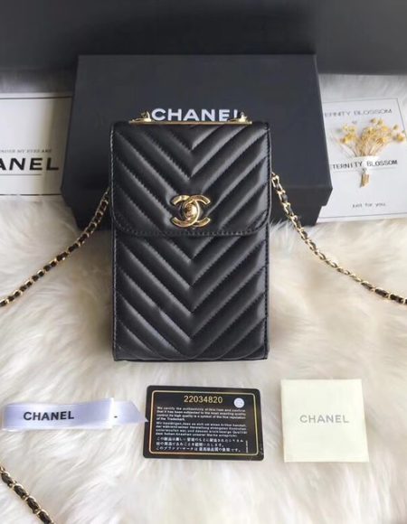 Chanel Flap Original Mobile phone bag 55698 black