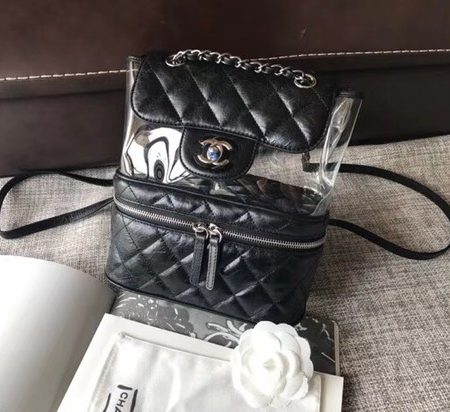 Chanel Original Calfskin Leather Backpack 83429 black