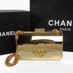 Chanel Spring 2014 Classic mini Flap Bag A30198 Gold