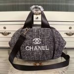 Chanel Canvas Leather Tote Bag 9858