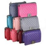 Chanel A67025 Boy Flap Shoulder Bag in Original Sheepskin Leather